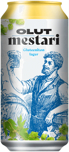 Stadin Panimo Oy Olutmestari Lager gluteeniton 5,0% 0,44l