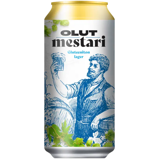 Stadin Panimo Oy Olutmestari Lager gluteeniton 5,0% 0,44l｜Olutmestari Stadin Panimo Oy Olutmestari Lager 无麸质 5.0% 0,44l