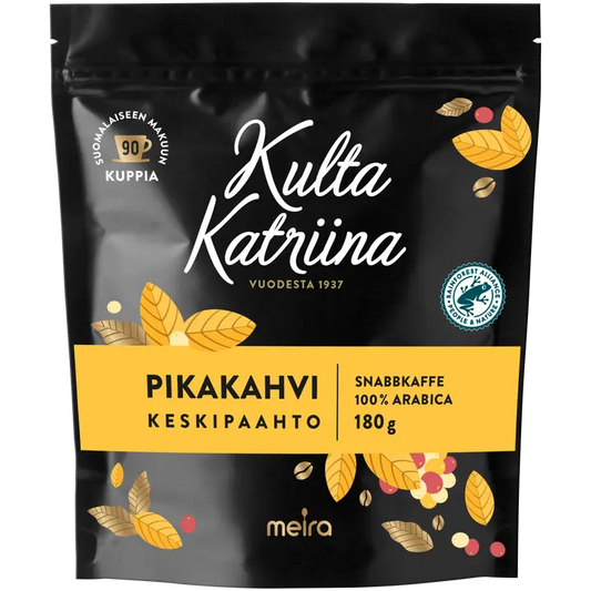 Kulta Katriina pikakahvi RAC 180g｜Kulta Katriina 速溶咖啡 RAC 180g