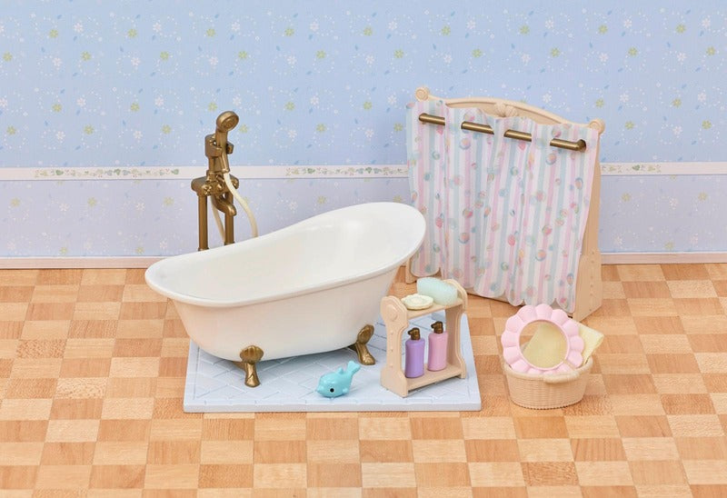 Sylvanian Families 沐浴和淋浴套装｜Sylvanian Families Kylpy- ja suihkusetti