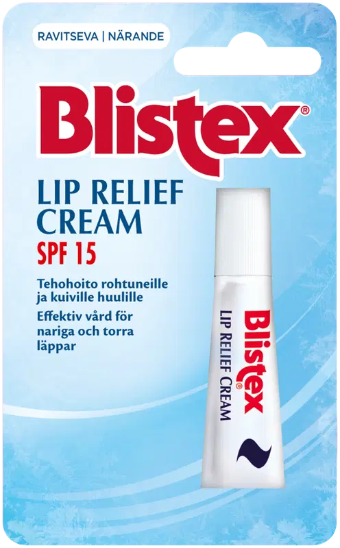Blistex Lip Relief Cream护理润唇膏 6ml｜Blistex Lip Relief Cream hoitava huulivoide 6ml