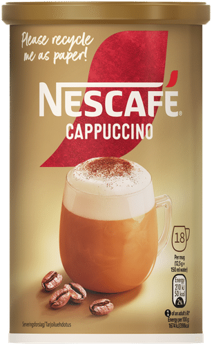 Nescafé 225g Cappuccino erikoispikakahvi｜Nescafé 225克卡布奇诺特速溶咖啡