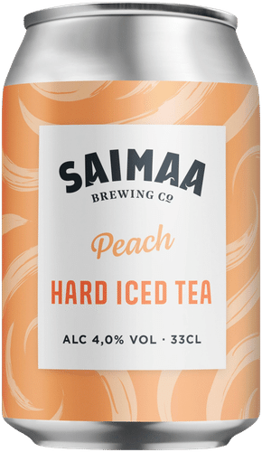 Saimaa 桃子硬冰茶 4.0% 0.33l 罐装