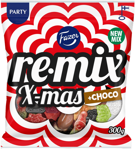 Fazer Remix 圣诞巧克力糖果袋 300g