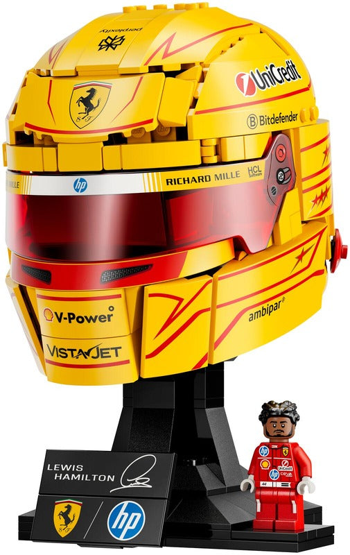LEGO 法拉利HP头盔-刘易斯·汉密尔顿｜LEGO® Editions Formula 1 43022 Scuderia Ferrari HP -kypärä – Lewis Hamilton