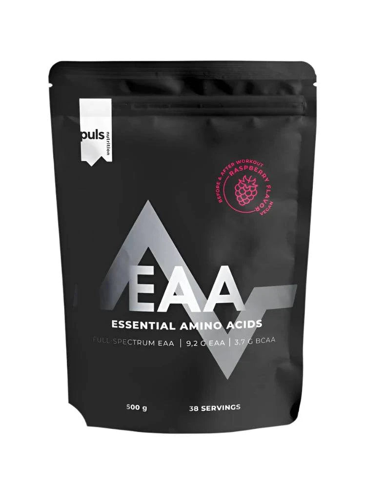 Puls Nutrition EAA 500克 - 覆盆子味氨基酸粉｜Puls Nutrition EAA 500 g - Aminohappojauhe Vadelma