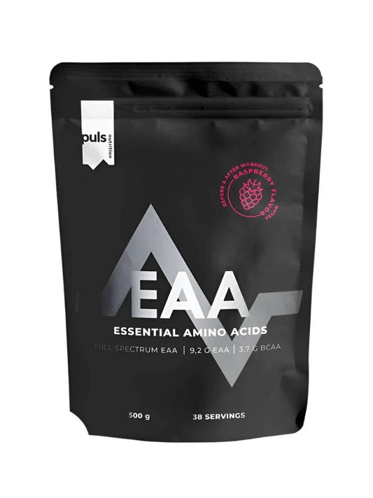 Puls Nutrition EAA 500克 - 覆盆子味氨基酸粉｜Puls Nutrition EAA 500 g - Aminohappojauhe Vadelma