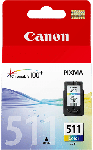 Canon CL-511 mustepatruuna moniväri