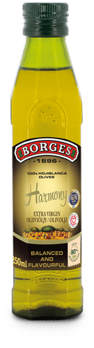 Borges Harmony特级初榨橄榄油 250ml｜Borges Harmony Ekstra-neitsytoliiviöljy 250ml