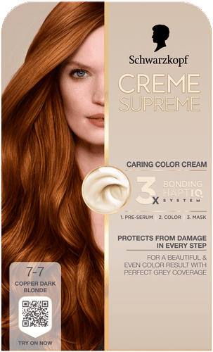 Creme Supreme 7-7 铜色深浅亚麻色