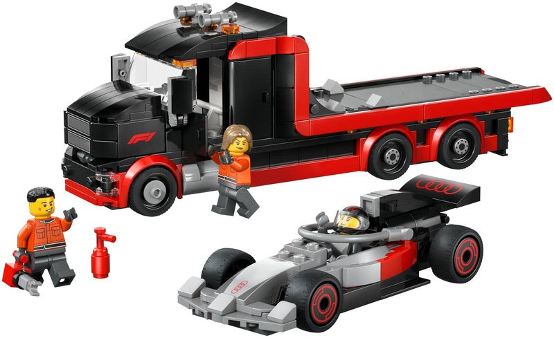 LEGO F1运输车和奥迪F1赛车｜LEGO® City Formula 1 60493 F1®-kuljetusauto ja Audi F1® ‑kilpa-auto
