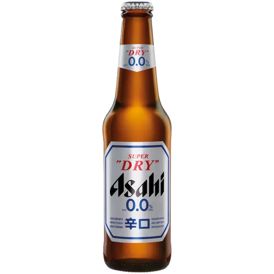 Asahi Super Dry 0,0% alkoholiton olut 33cl plo｜Asahi 超干 0.0% 0度饮料 33cl plo