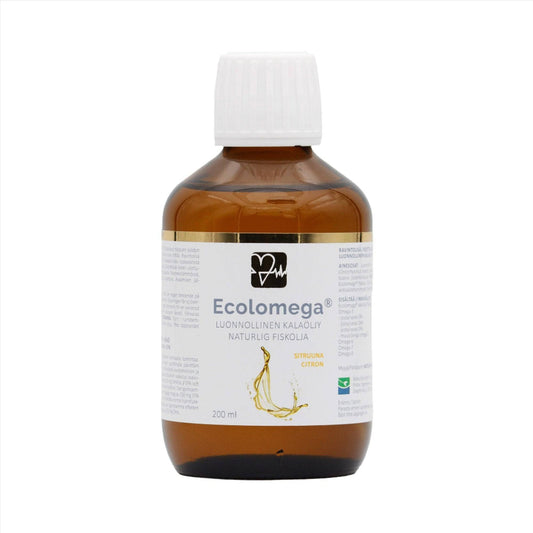 Ecolomega 柠檬味鱼油 200 ml