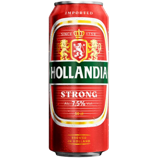 Hollandia Strong 7,5% 50cl tlk｜Hollandia 强 7.5% 50cl tlk