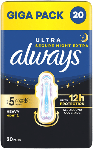 Always 超安心夜用Extra S5护翼卫生巾