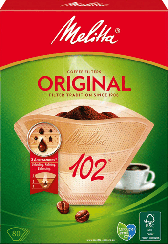 Melitta 102/80棕色滤纸