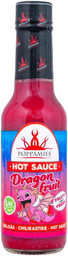 Poppamies Hot Sauce Dragon Fruit chilikastike 150ml