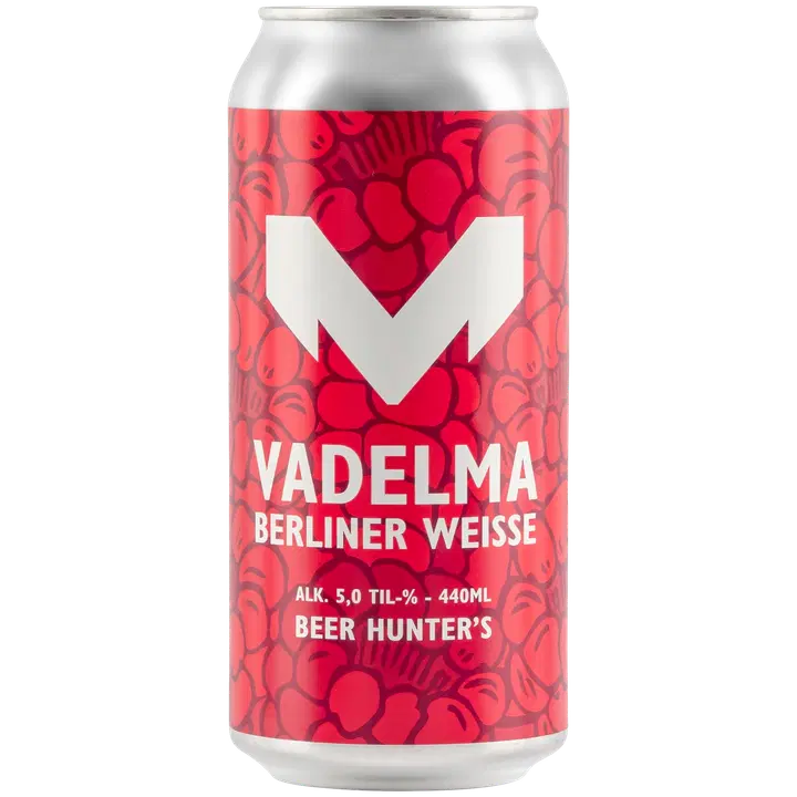 Mufloni Vadelma Berliner Weisse 0,44 l tölkki alkoholi 5%｜Mufloni 覆盆子柏林白葡萄饮品 0.44 升罐装 5%