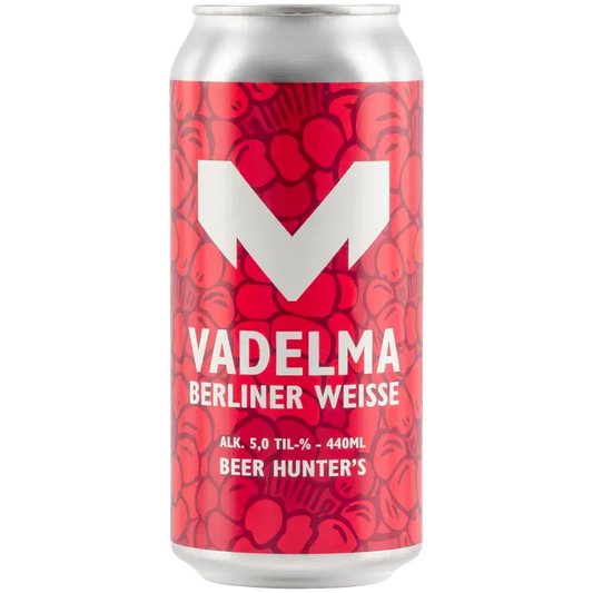 Mufloni Vadelma Berliner Weisse 0,44 l tölkki alkoholi 5%｜Mufloni 覆盆子柏林白葡萄饮品 0.44 升罐装 5%