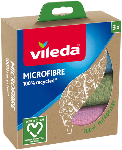 Vileda 100%再生纤维微纤维清洁布