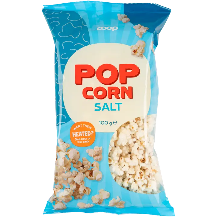 Coop suolattu popcorn 100 g-Coop 咸爆米花 100 g
