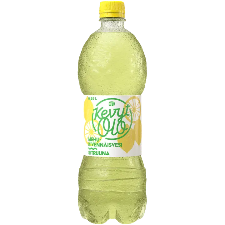 KevytOlo Sitruuna mehukivennäisvesi 0,95 l kmp｜KevytOlo 柠檬汁矿泉水 0.95 l kmp