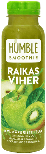 Humble Raikas Smoothie 250ml Viher｜Humble 新鲜冰沙 250ml 绿色