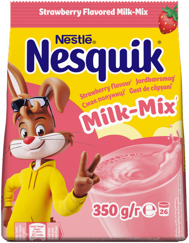 Nesquik Strawberry juomajauhe 350g｜Nesquik 草莓饮用粉 350g