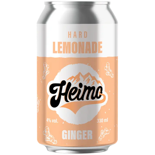 Heimo Hard Lemonade Ginger 4,0% 330ml｜Heimo 硬柠檬水姜 4.0% 330ml