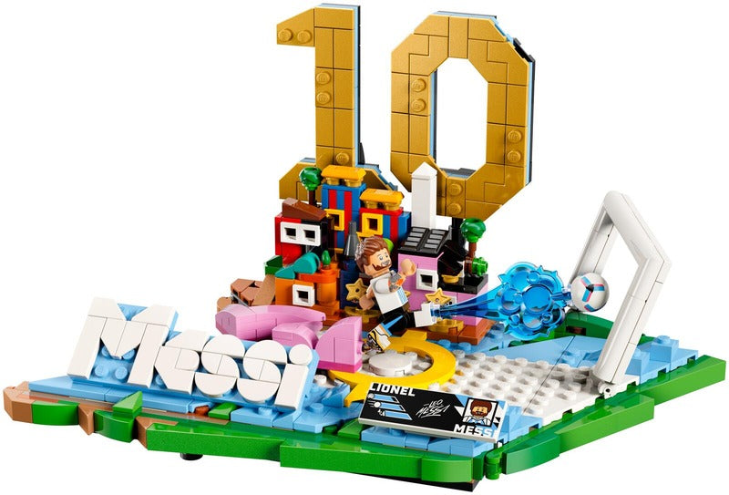 LEGO 足球系列43011莱昂内尔·梅西——足球高光时刻｜LEGO® Editions Football 43011 Lionel Messi – jalkapallon tähtihetket