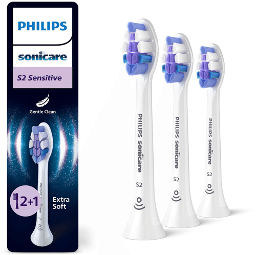 Philips Sonicare S2 Sensitive 替换刷头 3支/包，HX6053/87