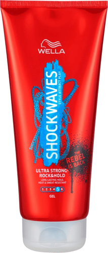 Wella Shockwaves 200毫升摇滚定型凝胶