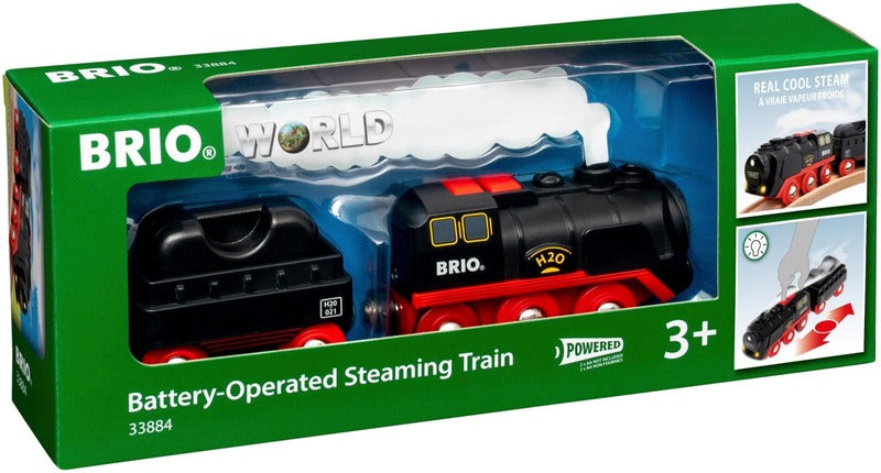 BRIO 电池驱动蒸汽火车｜BRIO Paristokäyttöinen höyryävä höyryjuna