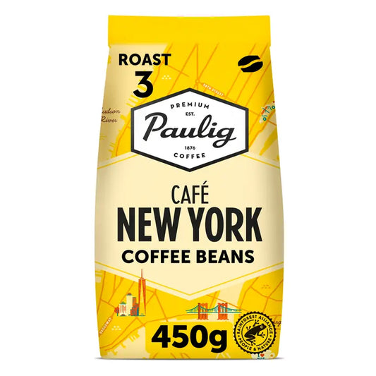 Paulig Café New York kahvi kahvipapu 450g｜Paulig 纽约咖啡厅咖啡豆 450g