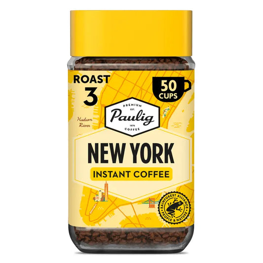 Paulig Cafe New York pikakahvi 100g｜Paulig 纽约咖啡厅速溶咖啡 100g