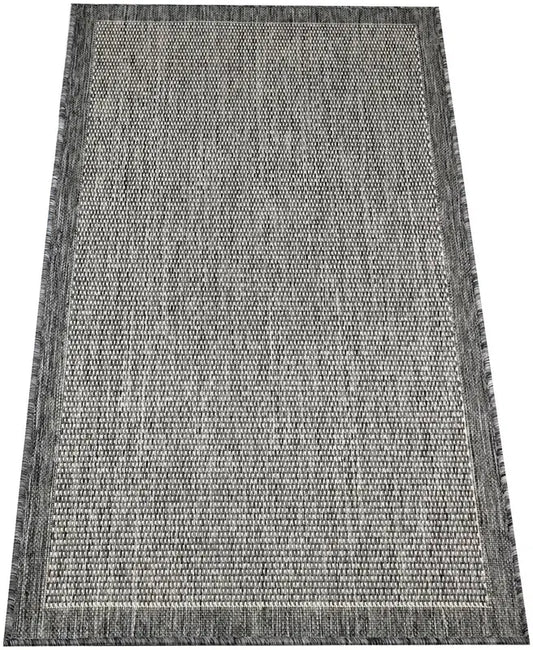 Jysmä Sisalo Maria地毯 80x150厘米 银灰-自然白