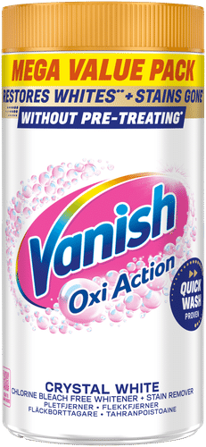 Vanish Crystal White 白色衣物增白去污粉 2kg