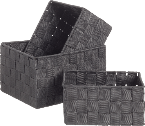 House 篮子套装 3件 深灰色