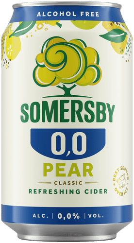 Somersby 梨味无醇苹果气泡饮料 0.0% 罐装 0,33 L