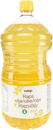 Coop 菜籽油 2 l｜Coop rapsiöljy 2 l