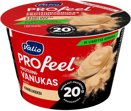 Valio PROfeel® proteiinivanukas 180 g kanelikeksi laktoositon
