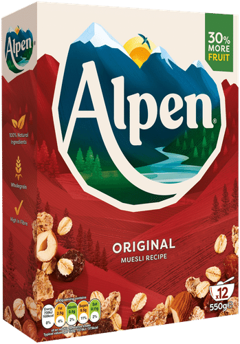 Alpen Original 550 g mysli｜Alpen Original 550克麦片