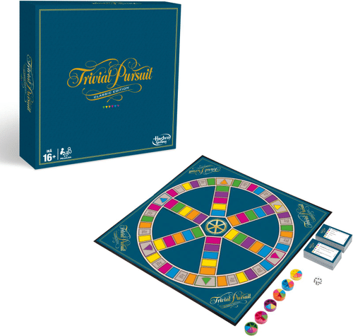 Hasbro 棋盘游戏 Trivial Pursuit 经典版