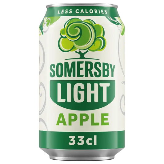 Somersby Apple Lite omenasiideri 4,5 til-% tölkki 0,33 L｜Somersby Apple Lite 苹果饮品 4.5 vol% 罐装 0,33 L