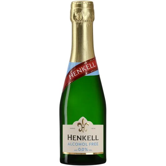 Henkell Alcohol Free Sparkling 0,0 til-% 20cl pullo｜Henkell 0度起泡饮料 0.0 vol% 20cl 瓶装