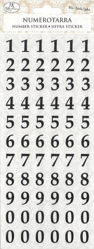 J.K. Primeco 小号数字贴纸