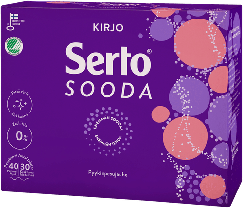 Serto Sooda彩色衣物洗衣粉 1,35 kg