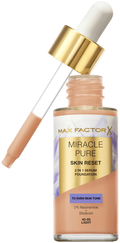 Max Factor Miracle Pure 精华粉底液 40-60 浅色 30 ml