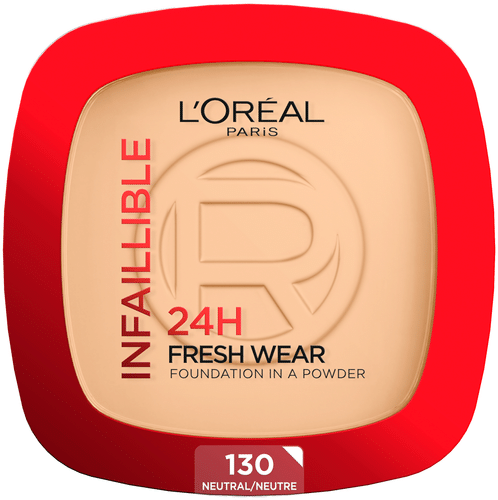 L'Oréal Paris Infaillible 24H Fresh Wear Foundation in a Powder Meikkipuuteri Neutral Undertone 30 ml