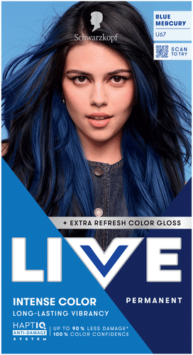 Schwarzkopf Live U67 蓝色水银